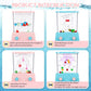 Gejoy 4 Pieces Water Games Handheld Valentines Day Gifts For Kids Mini Waterful Ring Toss Retro Pastime Toys Car Games Birthday Party Favor For Classroom Kids Adults Gifts(Elegant Style)