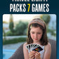 Smart Cards Dogs Card Games - Matching Pairs, Snap, Trumps, Rummy, Happy Families (8 Games To Play) | Age 5+, 1-8 Players | Fun Family Travel Card Games And Gifts For Adults & Kids, Boys & Girls