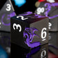 Metal Dice Set D&D, HNCCESG Polyhedral Dice 7 Piece Dice Dragon Metallic DND Dice Set for Dungeons and Dragon RPG Tabletop Game(
