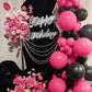 Hot Pink Balloons 100 Pcs 12 Inch Thicken Latex Hot Pink Balloons Pink Round Helium Balloons For Birthday Wedding Valentines Ann