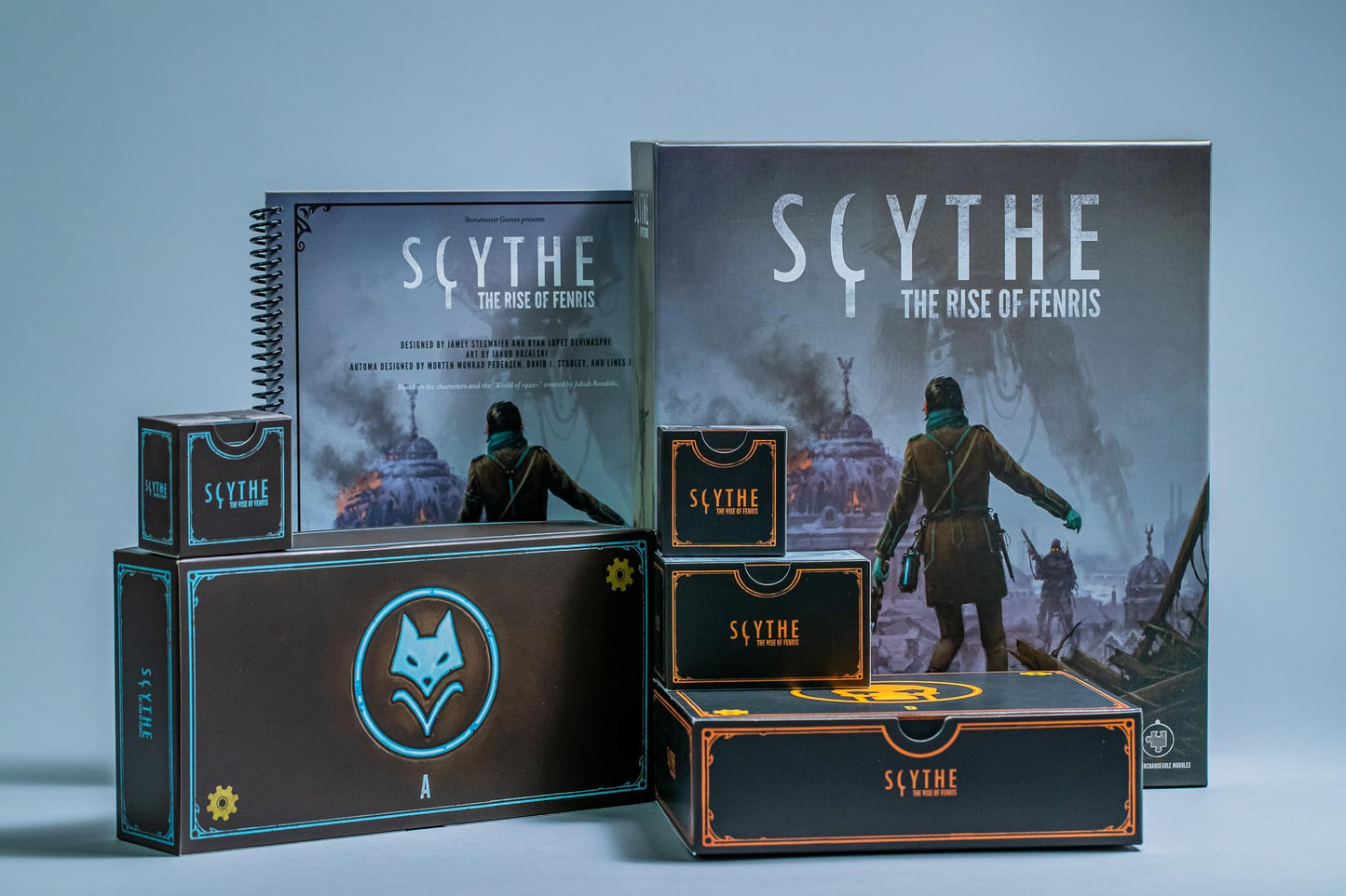 Stonemaier Games Scythe: The Rise of Fenris Campaign Expansion | 8 Episodes, 11 Modules | For 1-5 Players, Ages 14+, Cardboard, Model STM