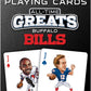 Buffalo Bills All Time Greats Playing Cards