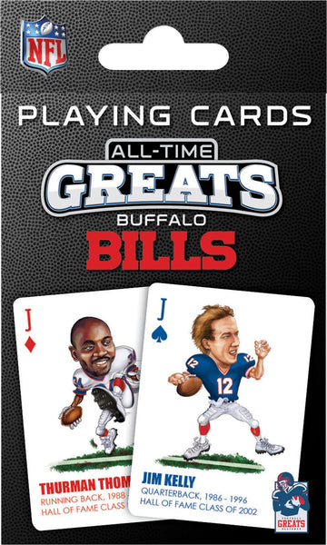 Buffalo Bills All Time Greats Playing Cards