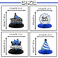 LASKYER Happy 18th Birthday Party Decorations, Glitter Shiny Honeycomb Table Centerpieces Eighteen Years Old Birthday Party Phot