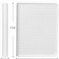 16 Pocket Card Binder  1000+ enhanced Zip Trading Card Binder  Double Sided Pocket Card Holder Album  Ringless Card Folder for MTG  TCG  Sports Card (White)