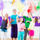 Blovec 12pcs Square Dance Scarves - 24x24 Inch Silk Props in 12 Colors, Perfect for Juggling and Music Movement Activities