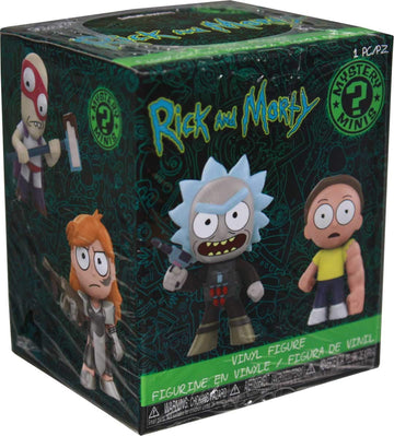 Funko Blind Bag Plush: Rick And Morty - Rick And Morty (One Mystery Figure) Action Figure, Multicolor