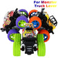 CozyBomB Monster Trucks Toys - 3 Pack Friction Powered Mini Push and Go Car Truck Playset Inertia Vehicle for Kids Best Christma