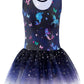 Eqsjiu Fancy Leotards For Girls Gymnastics With Skirt Size 9-10 Years Old Unicorn Mermaid Sparkly Sparkles