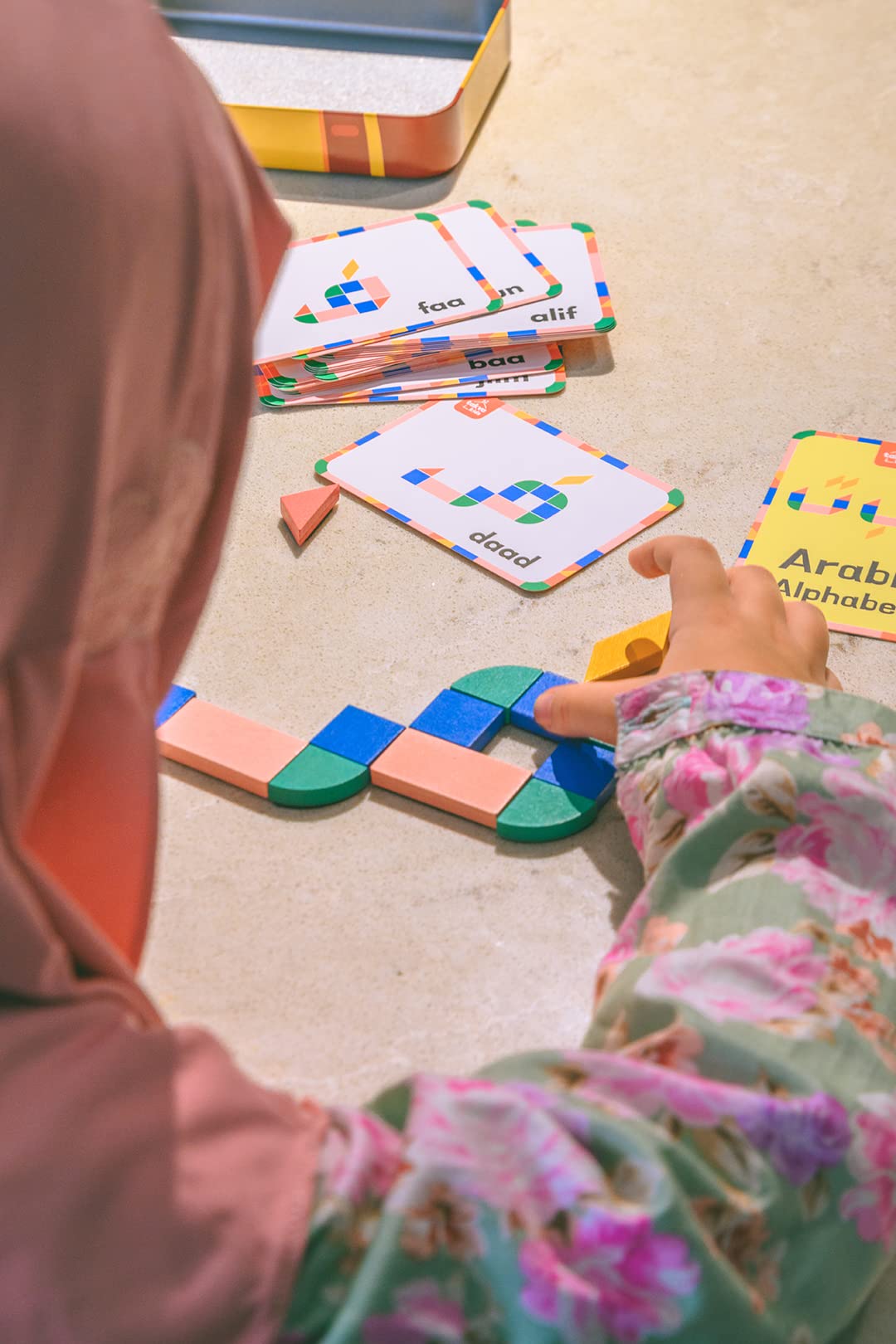 Takva Little Musafir Puzzle Set For Muslim Kids And Children - Educational Toy (Arabic Alphabet)