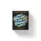 Brass Monkey How Are We Not Famous? 100-Piece Mini Jigsaw Puzzle, 7.25    x 6.72    - Shaped Puzzle with Gold Foil Accents - Rea