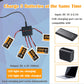 VICMILE 3.7V Lipo Battery 450mAh 25C RC Drone Batteries with 5-in-1 Charger Molex Plug Compatible with Most SYMA and Holystone R
