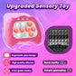 Byserten Handheld Game Toy For Kids Age 6-12, Sensory Fidget Toys For Kids 8-12, Birthday Gifts For 6 7 8 9 Year Old Girls & Boys & Teens -Dark Pink
