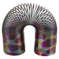 The Dreidel Company Coil Spring, Super Long Rainbow Metallic, Goody Bag Fillers, Party Favor For Kids, 6' (4-Pack)