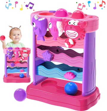 Yegeer Toys For 1 2 3 Years Old Girls, Musical Toys For 6-12-18-24 Months, Interactive Toddler Toys, Montessori Toys, Christmas