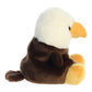 Aurora Adorable Palm Pals Murphy Bald Eagle Stuffed Animal - Pocket-Sized Play - Collectable Fun - Brown 5 Inches