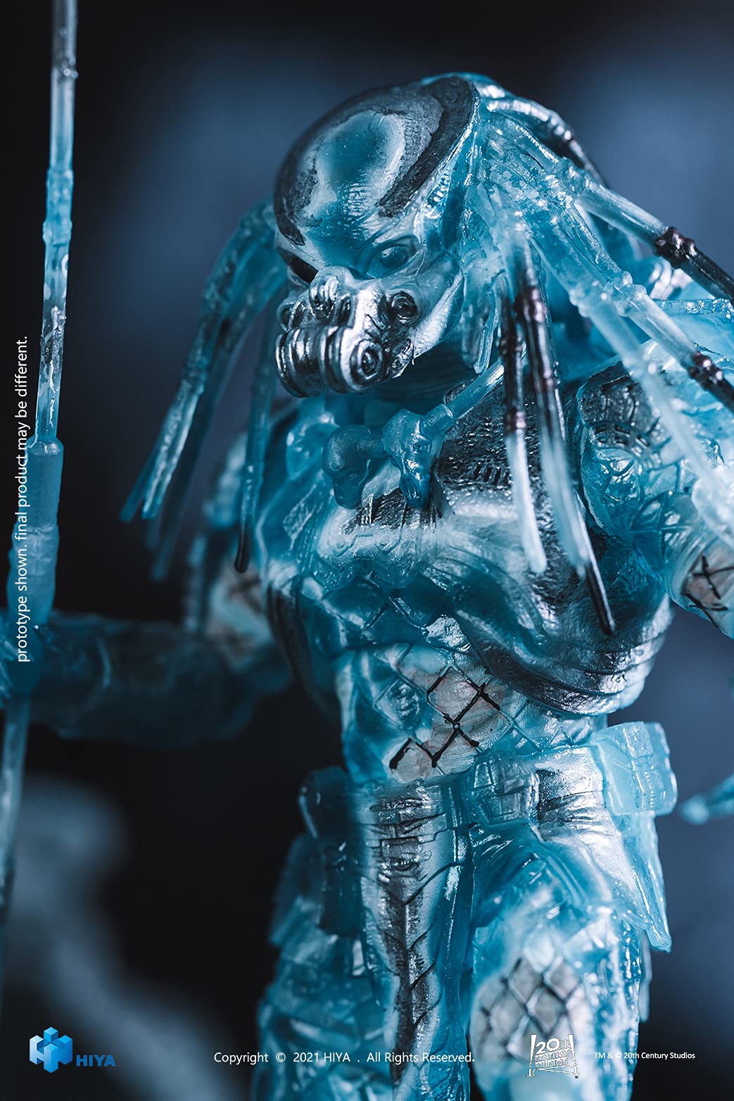 Hiya Toys Alien Vs. Predator: Camouflage Celtic Predator 1:18 Scale Figure, Multicolor