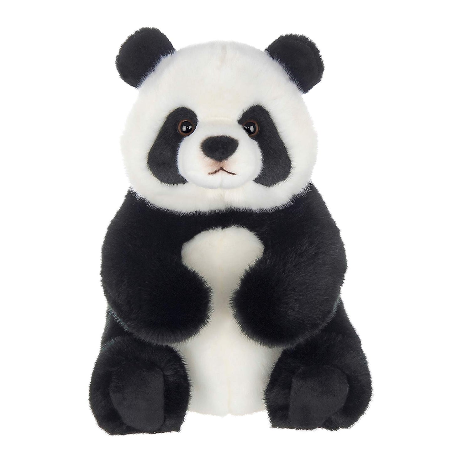 Bearington Tux Plush Panda Bear Stuffed Animal, 11" Soft Plush Toy, Black & White, Model 49223848755483