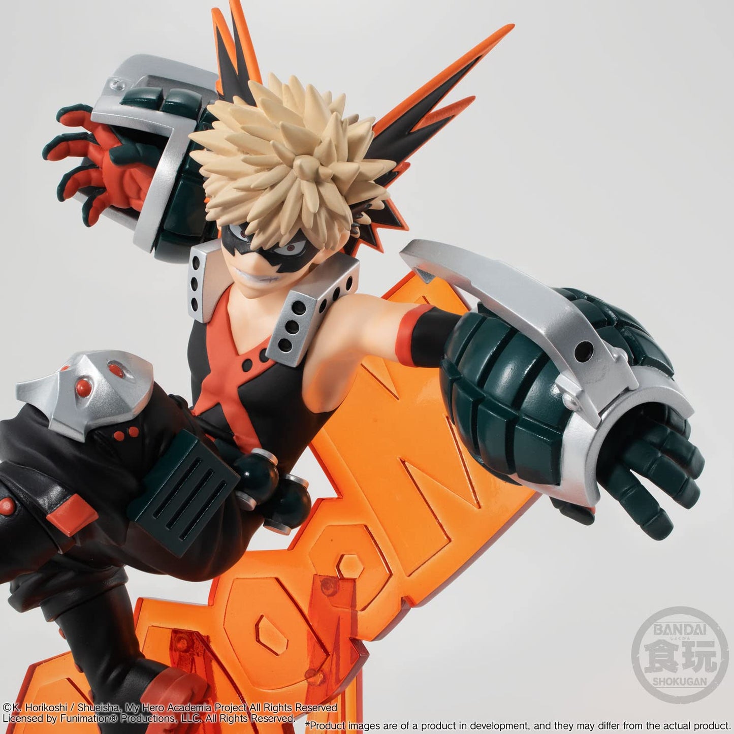 Bandai Shokugan - My Hero Academia - Katsuki Bakugo, Styling Figure