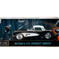 Universal Monsters 1:24 1957 Chevy Corvette Die-Cast Car & 2.75'' Wolfman Figure, Toys For Kids And Adults