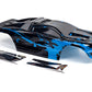 Summitlink Custom Body Muddy Blue Over Black Style Compatible For E-Revo 1/10 Scale Rc Car Or Truck (Truck Not Included) Er-Bb-0