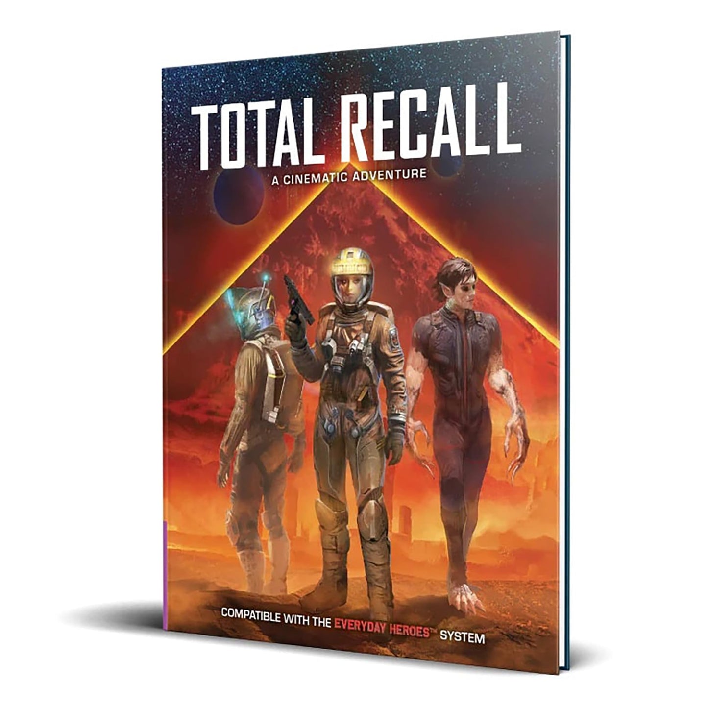 Evil Genius Games Cinematic Adventure: Total Recall -Expansion Rpg Book For Use With The Everyday Heroes Core Rulebook, D20 5E C
