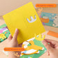 Cgq #L Style 11.5'' X 8.2'' Large16Pcs 3D Eva Foam Sticker Puzzle Game Diy Cartoon Animal Learning Education Toys For Children.
