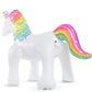 Jasonwell Unicorn Sprinkler Inflatable Unicorn Water Toys Outdoor Inflatable Ginormous Unicorn Yard Sprinkler For Kids (L)