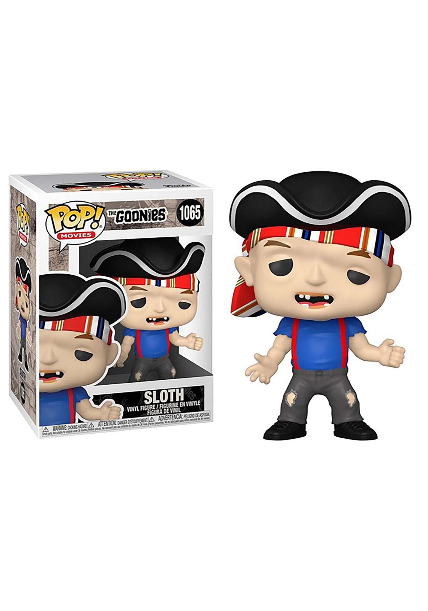 Pop Movies: The Goonies - Sloth Collectible Vinyl Figure, Multicolor, 3.75 Inches