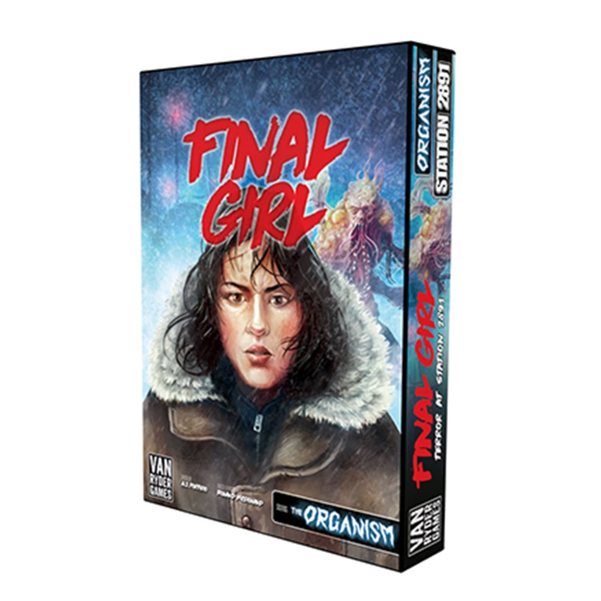 Final Girl: Wave 2: Panic at Station 2891 - Board Game by Van Ryder Games - Core Box Required to Play - 1 Player - Board Games for Solo Play - 20-60 Minutes of Gameplay - Teens and mature-themeds Ages 14+