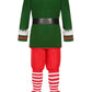 Gortykor Kids Christmas Elf Costume For Boys Holiday Elf Costume Outfit (9-11 Years)