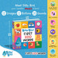 Ditty Bird Talking Books 100 Words | Fun Vocabulary & Speech Learning For Babies | Board Books For Toddlers 1-3 | Children'S Interactive Toddler Books With Great Pictures | Sturdy Baby Sound Books