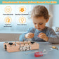 Wooderma Wooden Montessori Toys For 3 4 5 Year Old, Montessori Screwdriver Board Set With Lock And Key Toy, Educational Sensory
