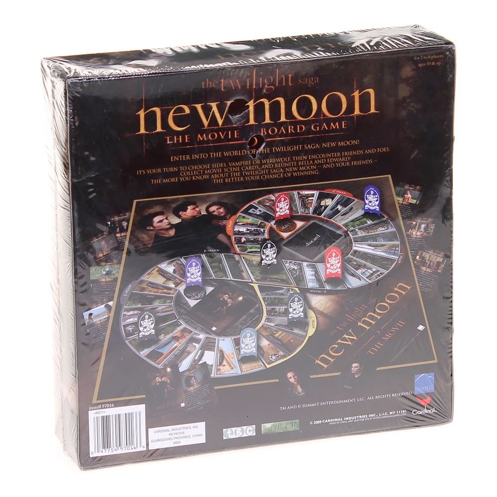 Twilight Saga New Moon The Movie Board Game