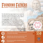 Masterpieces 550 Piece Jigsaw Puzzle For Adults, Family, Or Youth- Founding Fathers - 18'X24'