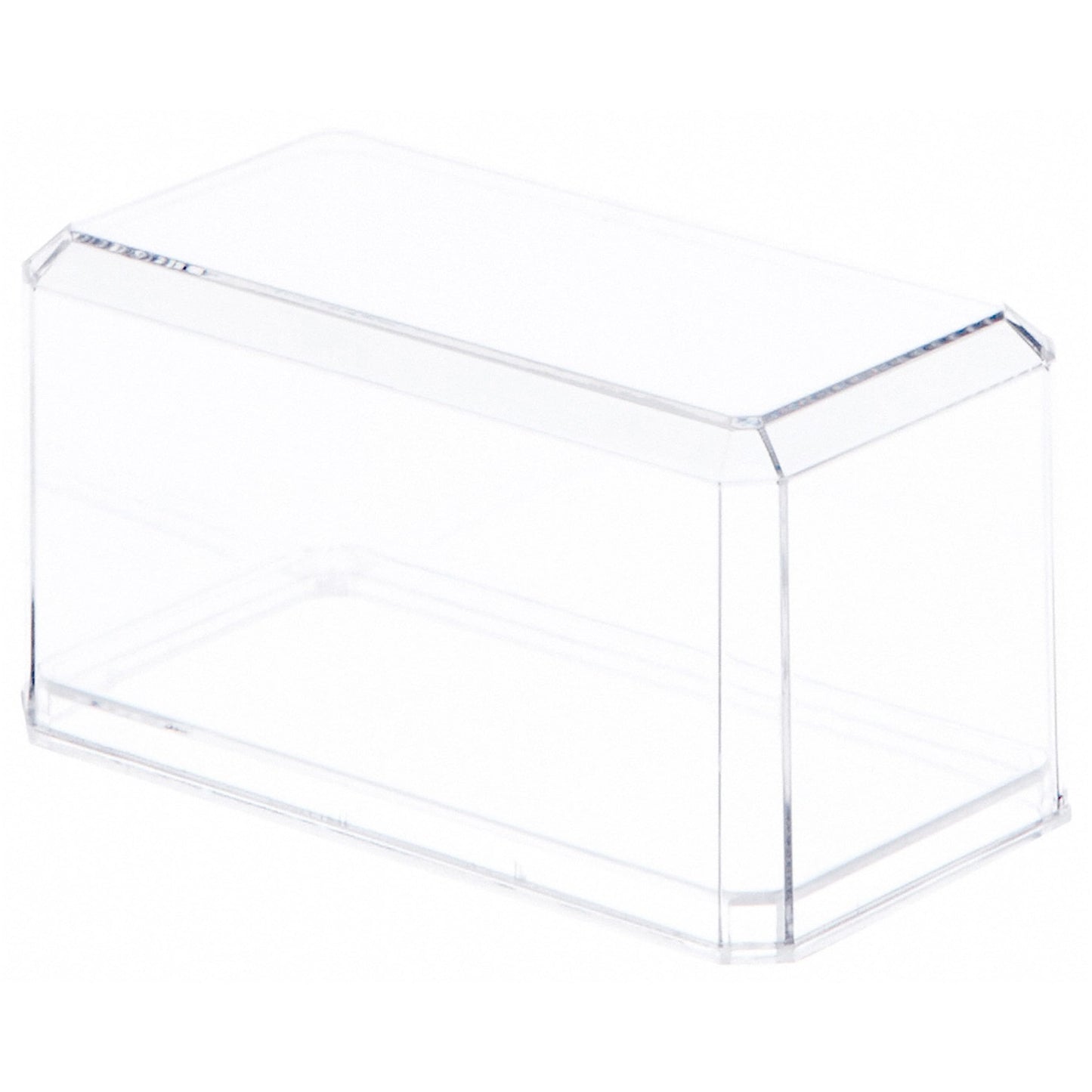 Pioneer Plastics 164C Clear Plastic Display Case For 1:64 Scale Cars, 3.5'' W X 1.625'' D X 1.75'' H (Mailer Box)