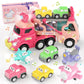 usrela Toys for 1 2 3 Year Old Girl Truck, 7-in-1 Toddler Girl Carrier Truck with Light & Music, Toddler Girl Toys Age 1-3 2-4, 