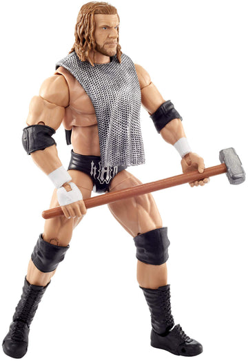Wwe Triple H Ultimate Edition Wave 3 Multiple-Pose 6-Inch Action Figure With Entrance Gear, Extra Heads & Swappable Hands ?
