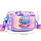 Kejea Toddler Crossbody Bag - Bunny Purse for Girls with Adjustable Shoulder Strap