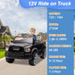 12V Ride-On Electric Truck, Licensed Dodge Ram 2500, With Remote Control, Led Light/Music/Mp3, Back Storage & Cup Holder, Kids E