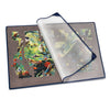 Tektalk Portable Jigsaw Puzzle Mat - Non-Slip Gray Surface, Up to 1500 Pieces, Model WGPTB010