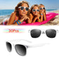 Fepito 30 Pieces Party Sunglasses For Birthday Party Supplies Treat Bag Fillers For Beach Pool Party Toys, White