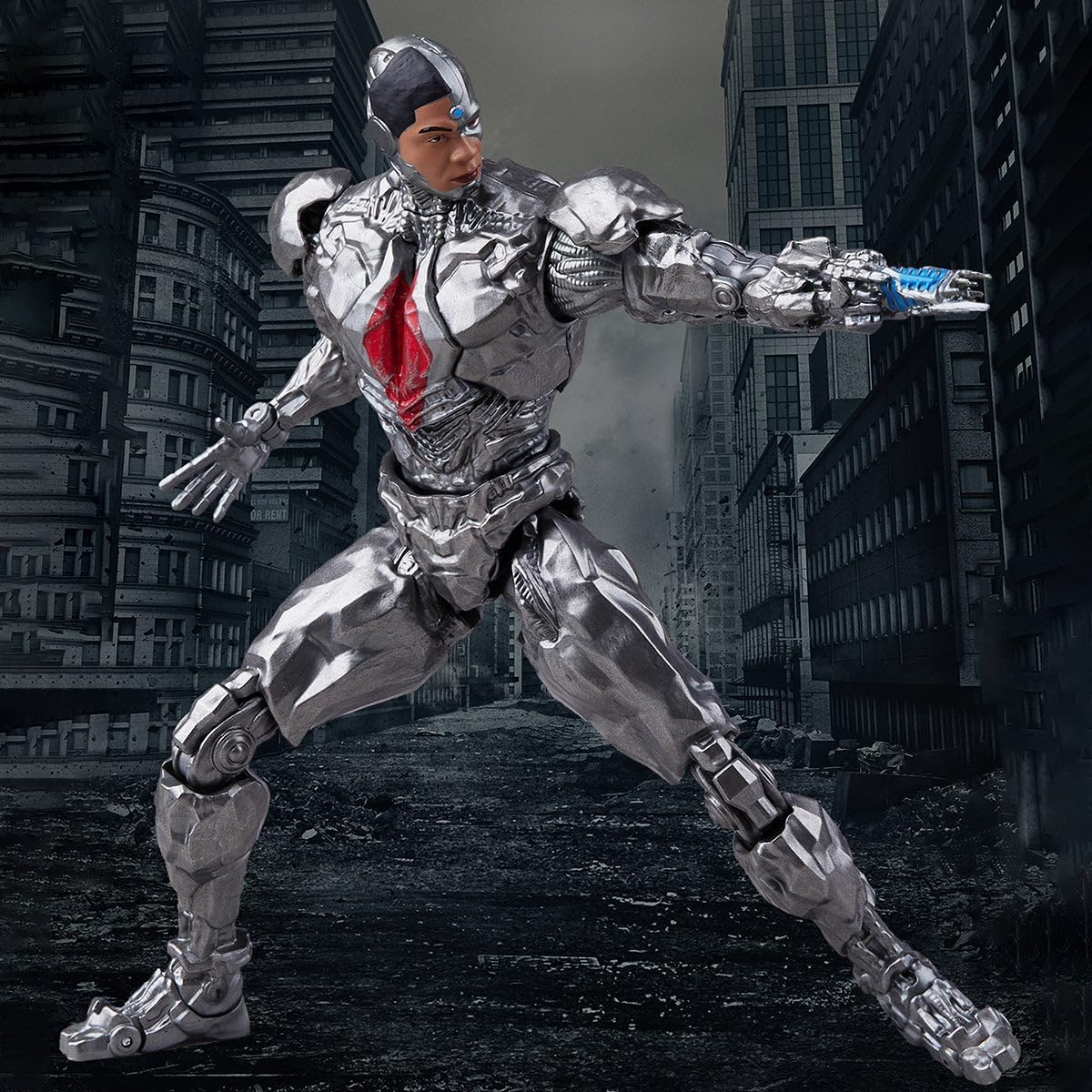 Leboo Fondjoy 1/9 Cyborg Miniature Action Figures Movie Edition 7.68In Figurine With Accessories