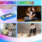 TEBIYOU Handheld Game Console for Kids, 218 Built-in Games, 3.0" HD Screen, Portable, Rechargeable, Blue