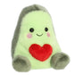 Aurora Adorable Palm Pals Portia Heart-Ocado Stuffed Animal, 5in Green, Pocket-Sized Collectible, Polyester Material, Model 77243