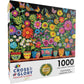 Cross & Glory - Floral Fantasia: A Butterfly'S Haven - 1000 Piece Jigsaw Puzzle For Adults | Glare-Free | Colorful Garden And Butterfly Scene | Flower Puzzle