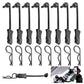 20pcs HobbyPark Universal RC Car Body Clips and Pull Tabs Retainer for 1/10 Traxxas Arrma Axial Losi & All 1/8 Redcat HPI HSP Tr
