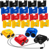 Libima 24 Pcs Binoculars With Neck String, 3.74X2.56'' Assorted Colors Novelty Binoculars For Age 3-12 Years Bird Watching And C