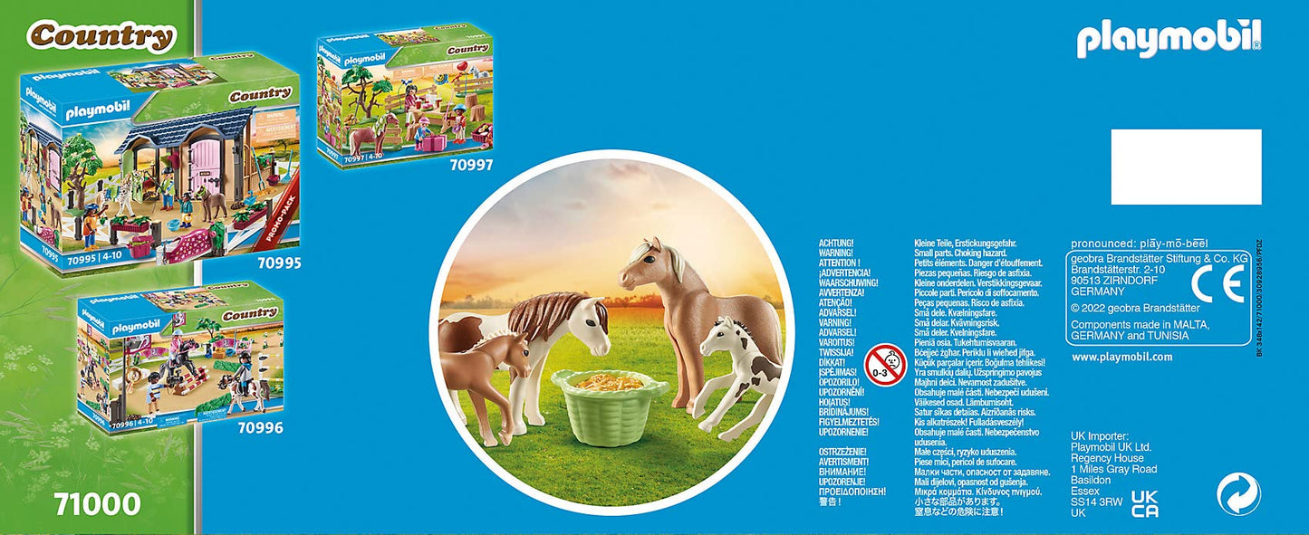 Playmobil Icelandic Ponies with Foals