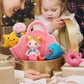 OUOZZZ Baby Toys 6-12 Months - Soft Baby Doll for Girls Mermaid Toys - 2 Years Old Sensory Toy - Birthday Gifts Toddler Plush St